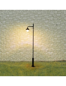 1 x HO scale model railroad antique street lights LED lamppost path lamp #SL3